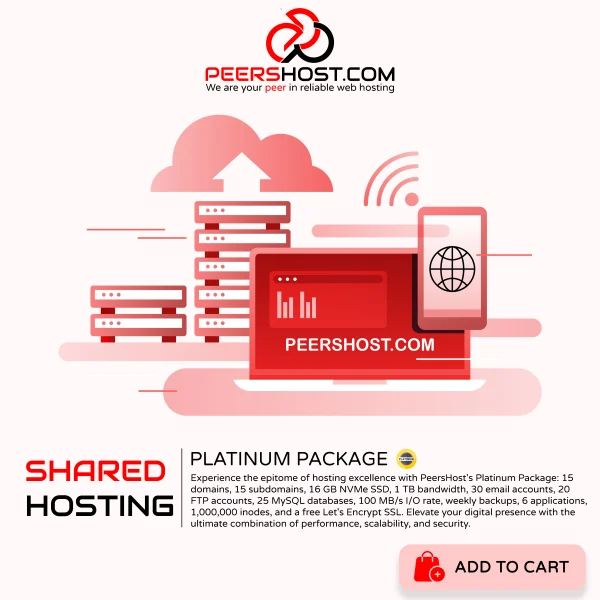Platinum Unlimited Shared Hosting - Reach the Pinnacle of Online Performance