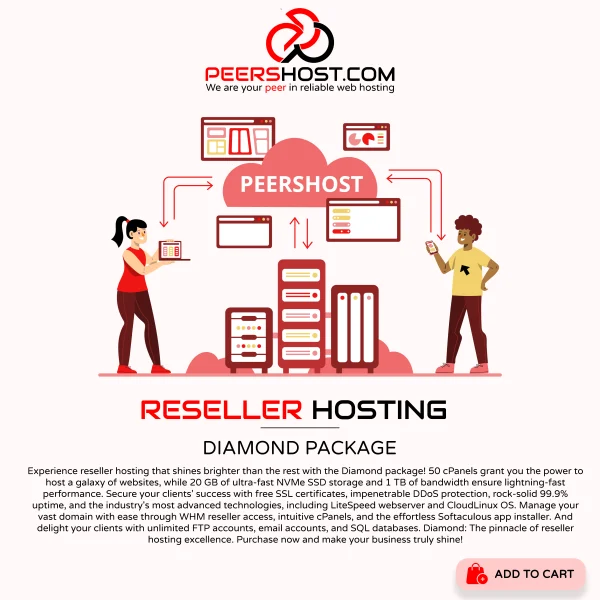Unlock the brilliance of Reseller Hosting Diamond—your gateway to unlimited possibilities